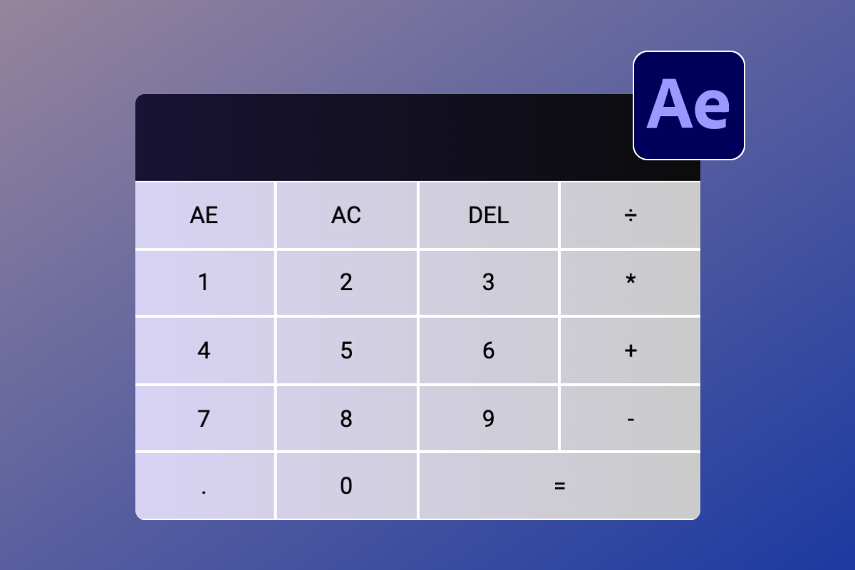 AE Calculator preview